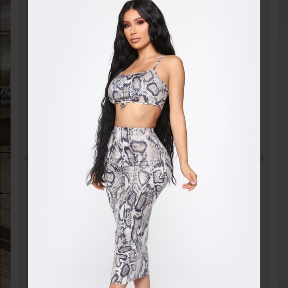 Fashion Nova Two Piece Set